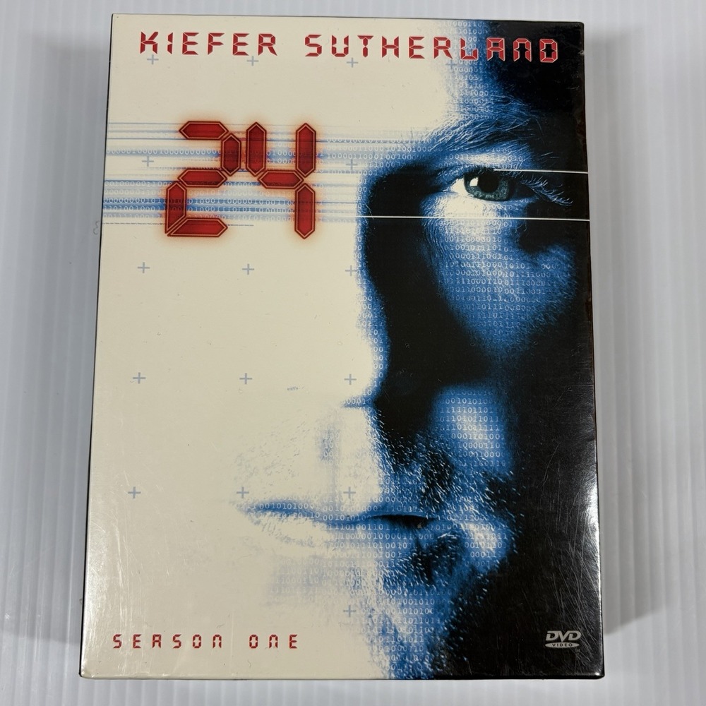 24 - Season 1 DVD Box Set SEALED Kiefer Sutherland Thriller Mystery TV Show